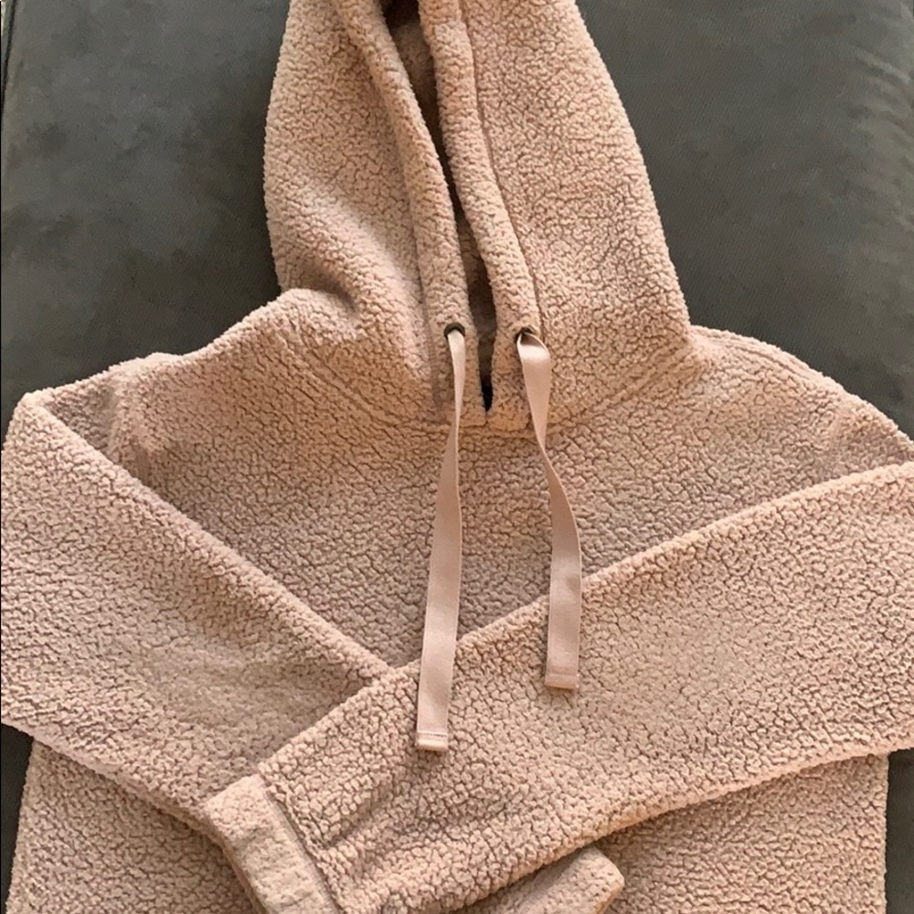 abercrombie sherpa hoodie